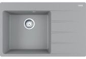 Franke Centro 611-78 TL, 780x500 mm, zlewozmywak, Fragranit+ Kamienny Szary 114.0633.148