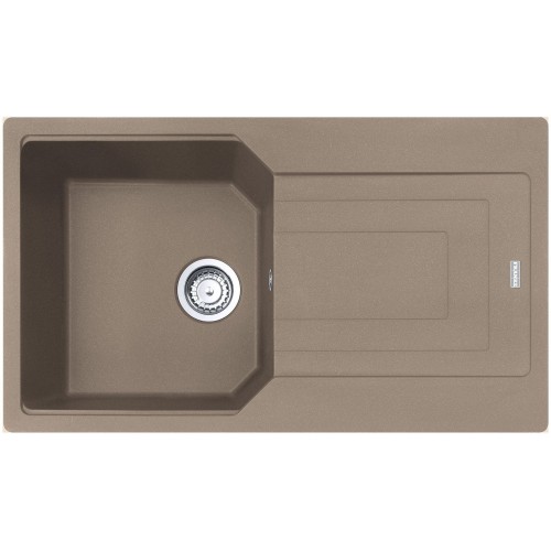 Franke Urban UBG 611-86, 860 × 500 mm, Zlewozmywak z Fragranitu, kaszmir 114.0700.110