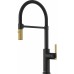 Franke FG 4768.504 MARIS STRIPES SEMI PRO Bateria kuchenna, mat. czarna/złota 115.0747.679