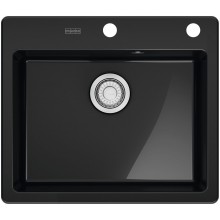 Franke Mythos MYK 610-52 Onyx 590x510,bez syfonu,e.click 124.0749.516