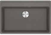 Franke Maris MRG 610-72 RTL, 760x510 mm,Zlewozmywak,Fragranit, Kamienny szary 114.0661.770
