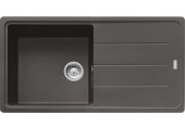 Franke Basis BFG 611-97, 970x500 mm, zlewozmywak fragranitowy, Łupkowy szary 114.0716.318