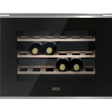 Franke Mythos FMY 24 WCR N XS Winiarka do zabudowy, Stal szlach./Czarne szkło 131.0717.411