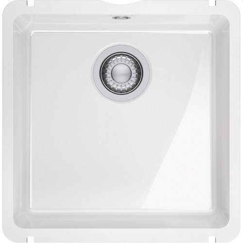Franke KubusX KXK 110-41 Zlewozmywak, 445x454 mm, Biały 126.0738.286