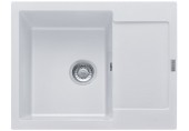 Franke Maris MRG 611-62, 620x500 mm, zlewozmywak biały polarny 114.0198.061