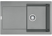 Franke Maris MRG 611, 780x500 mm, zlewozmywak kamienny szary 114.0330.919