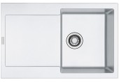 Franke Maris MRG 611-78, 780x500 mm, zlewozmywak biały polarny 114.0168.623