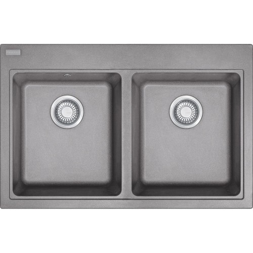 Franke Maris MRG 620, 800x520 mm, Fragranit zlewozmywak, kamienny szary 114.0250.580