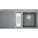 Franke Mythos MTG 651-100, zlewozmywak kamienny szary, prawy 114.0150.029
