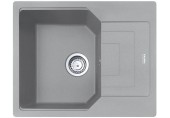 Franke Urban UBG 611-62, 620x500 mm, Fragranit zlewozmywak, Kamienny Szary 114.0575.010