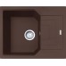 Franke Urban UBG 611-62, 620x500 mm, Fragranit zlewozmywak, ciemny brąz 114.0582.810