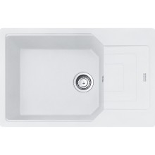 Franke Urban UBG 611-78 XL, 780 x 500 mm, zlewozmywak Biały polarny 114.0575.075