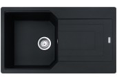 Franke Urban UBG 611-86, 860x500 mm, Fragranit zlewozmywak, Czarny mat 114.0633.176