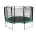G21 Trampolina z siatką bezpieczeństwa 305cm, zielona 69042622