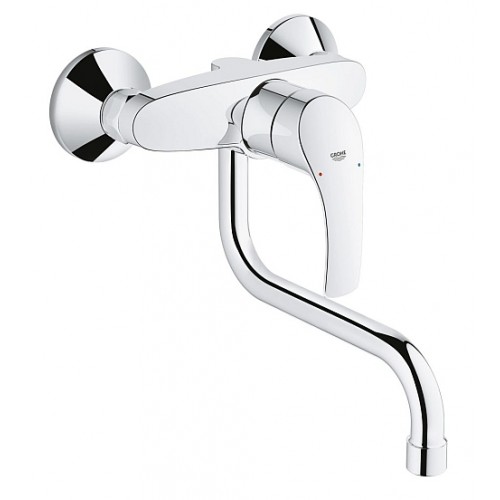 GROHE Eurosmart Jednouchwytowa bateria kuchenna naścienna 1" 31391002