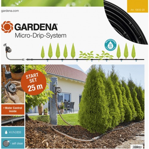 GARDENA Linia kroplująca do rzędów roślin – zestaw M automatic 13012-20