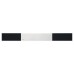 ALCAPLAST GLASS Ruszt do odpływu liniowego APZ6 szkło czarne/ nierdzewny mat GP1204-750