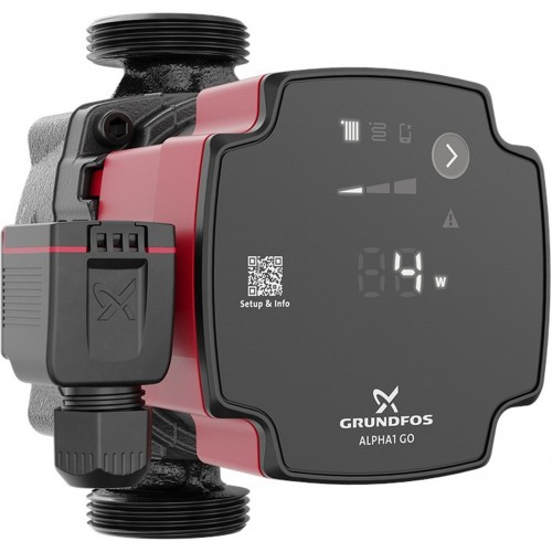 Grundfos ALPHA1 GO 15-40 130 220-240V 9H AB0 Pompa obiegowa 93074188 Grundfos ALPHA1 GO 15-40 130 220-240V 9H AB0 Pompa obiegowa 93074188