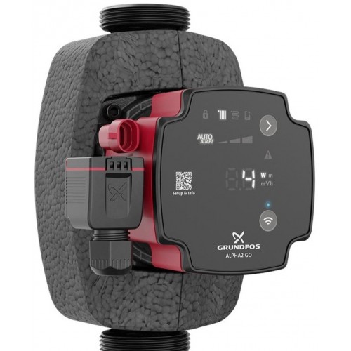 Grundfos ALPHA2 GO 25-60 180 220-240V 9H AF0 Pompa obiegowa 93074216 Grundfos ALPHA2 GO 25-60 180 220-240V 9H AF0 Pompa obiegowa 93074216