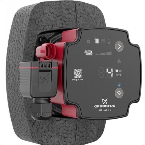 Grundfos ALPHA2 GO 25-60 130 220-240V 9H AF0 Pompa obiegowa 93074218 Grundfos ALPHA2 GO 25-60 130 220-240V 9H AF0 Pompa obiegowa 93074218