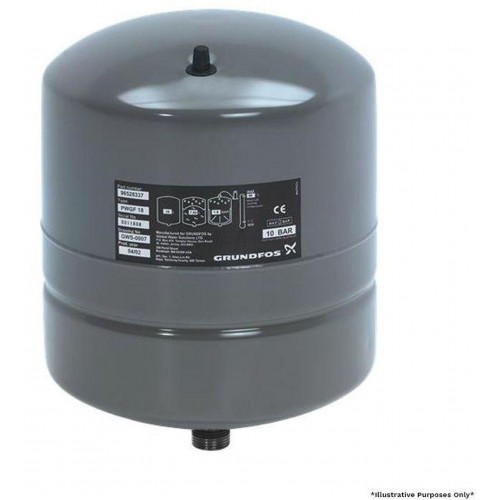Grundfos Membranowy zbiornik ciśnieniowy DD 18 PN10 G3/4 V GREY do Hydro Solo, 99164407 Grundfos Membranowy zbiornik ciśnieniowy DD 18 PN10 G3/4 V GREY do Hydro Solo, 99164407