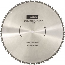 GÜDE Tarcza pilarska HM 700 x 30mm, 42Z 01865