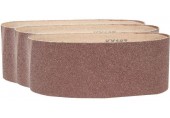 GÜDE Taśma szlifierska K80 100x610 mm - zestaw 3 szt. 38367