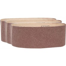 GÜDE Taśma szlifierska K80 100x610 mm - zestaw 3 szt. 38367