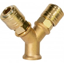 GÜDE Podwójny rozdzielacz 3/8" IG 41136