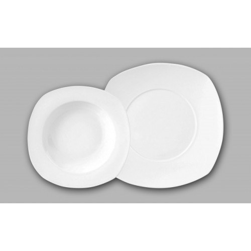 VIVION Serwis obiadowy z porcelany 12 el. HA-30687