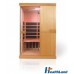 DeLuxe Infrasauna 2 osobowa 2200 promienniki węglowe CARBON terapia kolorami DL2200CARBT