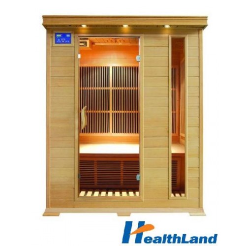 DeLuxe Infrasauna 3 osobowa 3003 CARBON promienniki węglowe DL3003CAR