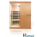 DeLuxe Infrasauna 3 osobowa 3300 CARBON promienniki węglowe DL3300CAR