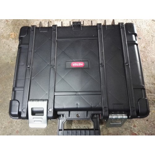 WYPRZEDAŻ!!! KETER TECHNICAN BOX Skrzynka narzędziowa 48x18x38cm czarny/czerw.17198036,