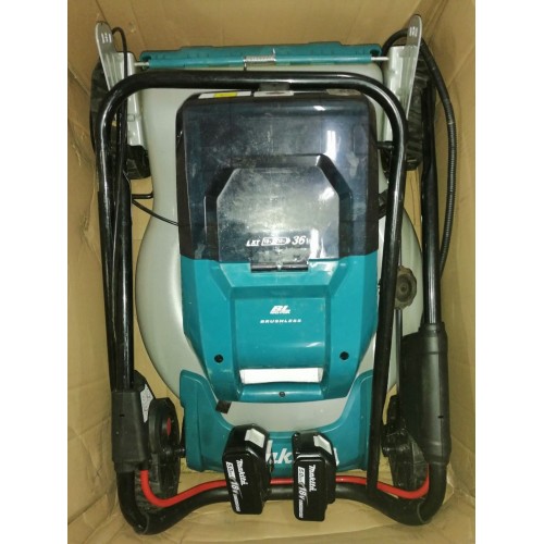 Makita DLM460PT2 Akumulatorowa kosiarka 46cm 2x18V, 5,0 Ah