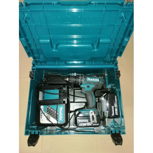 Makita DHP482RTJ Wkrętak akumulatorowy 2x Aku Li-ion 18V / 5,0 Ah