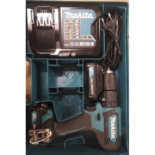 Makita HP333DSAE Aku wiertarko-wkrętarka udarowa Li-ion CXT 12V/2,0Ah