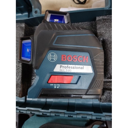 BOSCH GLL 3-80 Professional Laser liniowy 3-płaszczyznowy ze statywem BT150, 06159940KD
