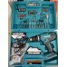 Makita HP457DWE10 Aku wiertarko-wkrętarka udarowa Li-ion 18V/1,5Ah G, akcesoriów