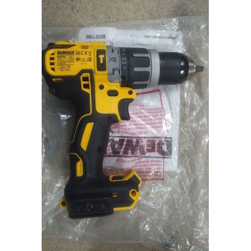 DeWALT DCD796N Akumulatorowa wiertarko-wkrętarka udarowa (70Nm/18V) (Bez akumulatora)