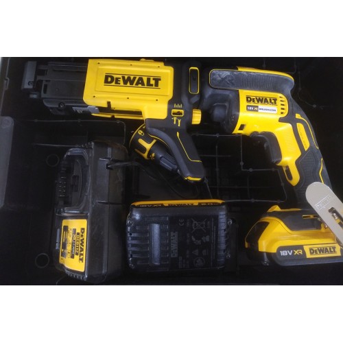 DeWALT DCF620D2K Aku wkrętarka do płyt G-K, XR (30Nm/18V/2x2,0Ah)Tstak