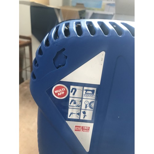 OUTLET SCHEPPACH Kompresor mobilny AIRCASE /5906118901/PĘKNIĘTA PLASTIKOWA CZĘŚĆ!