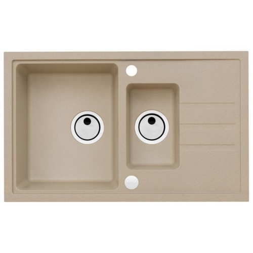 ALVEUS INTERMEZZO 70 Zlewozmywak granitowy, 780 x 480 mm, beżowy ALVEUS INTERMEZZO 70 Zlewozmywak granitowy, 780 x 480 mm, beżowy