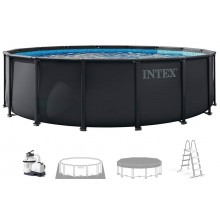 INTEX Ultra XTR Frame Zestaw basenowy 488 x 122 cm z systemem filtracji 220–240 V 26326ND