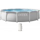 INTEX PRISM FRAME Okrągły basen 366 × 76 cm z filtrem kartuszowym 220–240V 26712ND