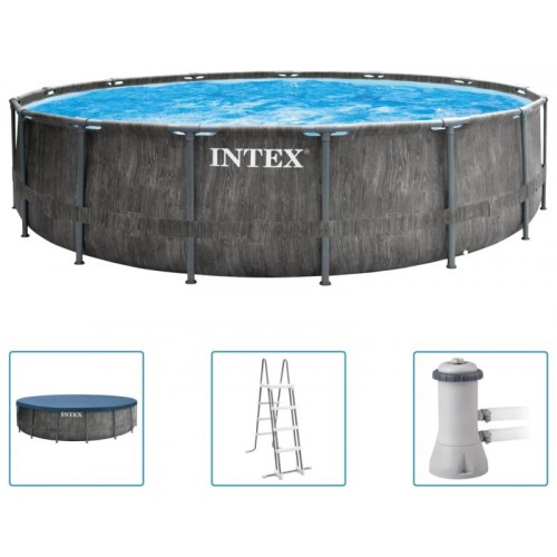INTEX GREYWOOD PRISM POOLS Basen 457 x 122 cm 26742GN