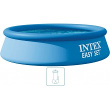 INTEX Easy Set Pool Basen 244 x 61 cm pompa kartuszowa 28108GN