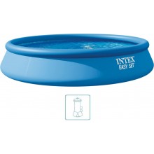 INTEX Easy Set Pool Basen 457 x 84 cm pompa kartuszowa 28158NP