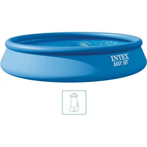 INTEX Easy Set Pool Basen 457 x 84 cm pompa kartuszowa 28158NP