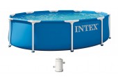 INTEX METAL FRAME Basen 305 × 76 cm z filtracją 220–240V 28202ND